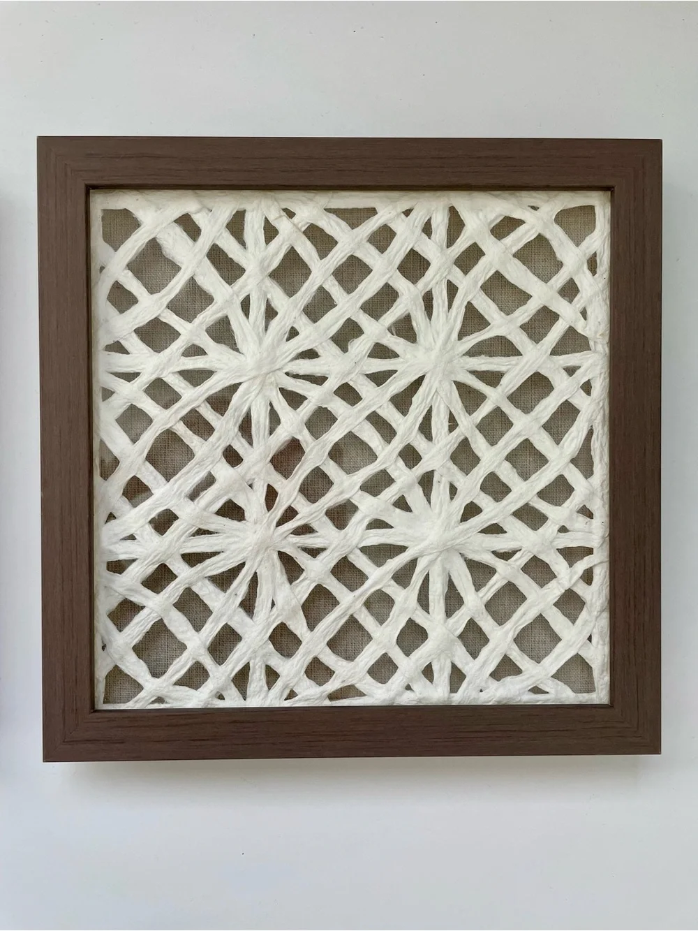 Gray Frame Wall Decor Accent 3D Geometric Art 10x10” Set Of 2 Shadowbox Wall Art